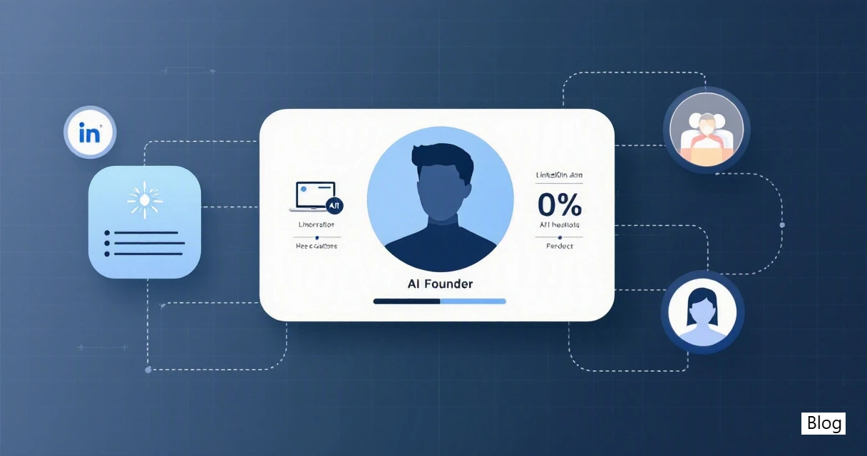 Infographic showing how AI headshots help founders build trust, match startup brand style, and use consistent profile photos across LinkedIn, press, events, and investor materials.