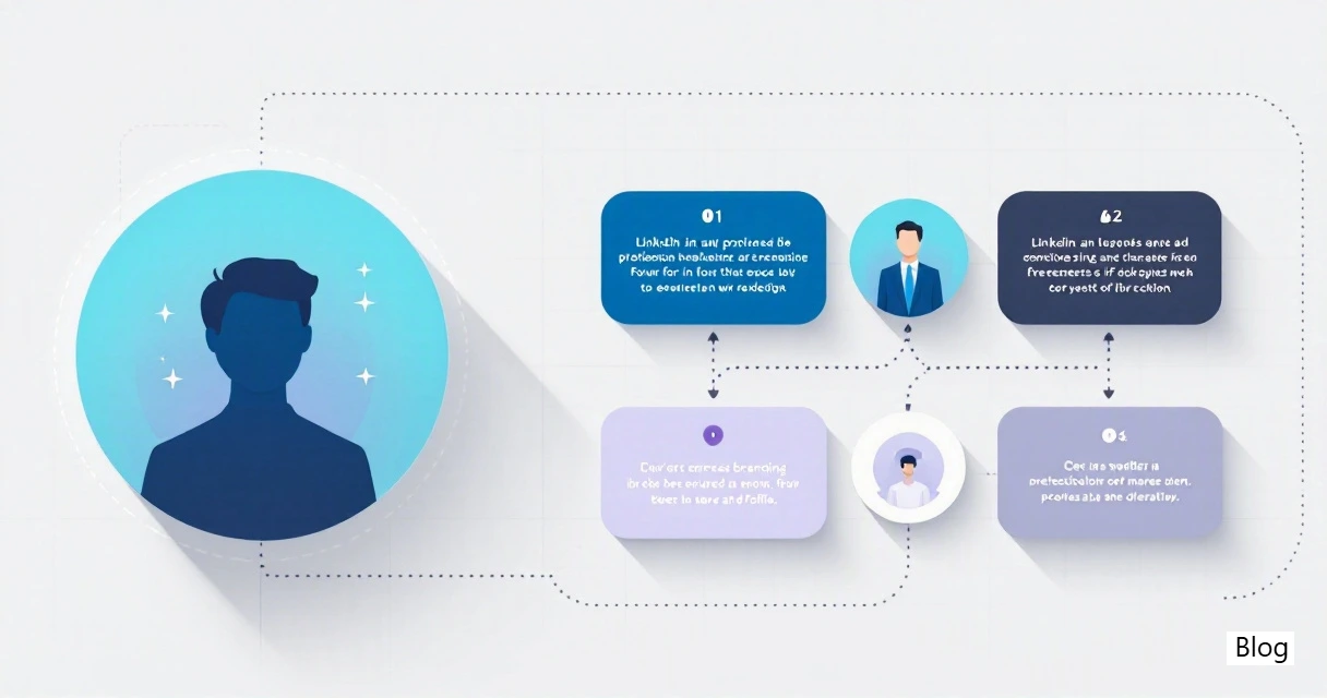 Infographic comparing AI profile picture generators for LinkedIn, social media, and personal branding, with style choices, quality checks, and future trends.
