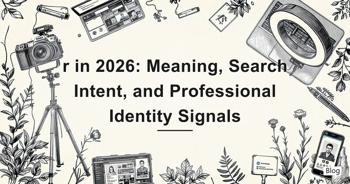r in 2026: Meaning, Search Intent, and Professional Identity Signals