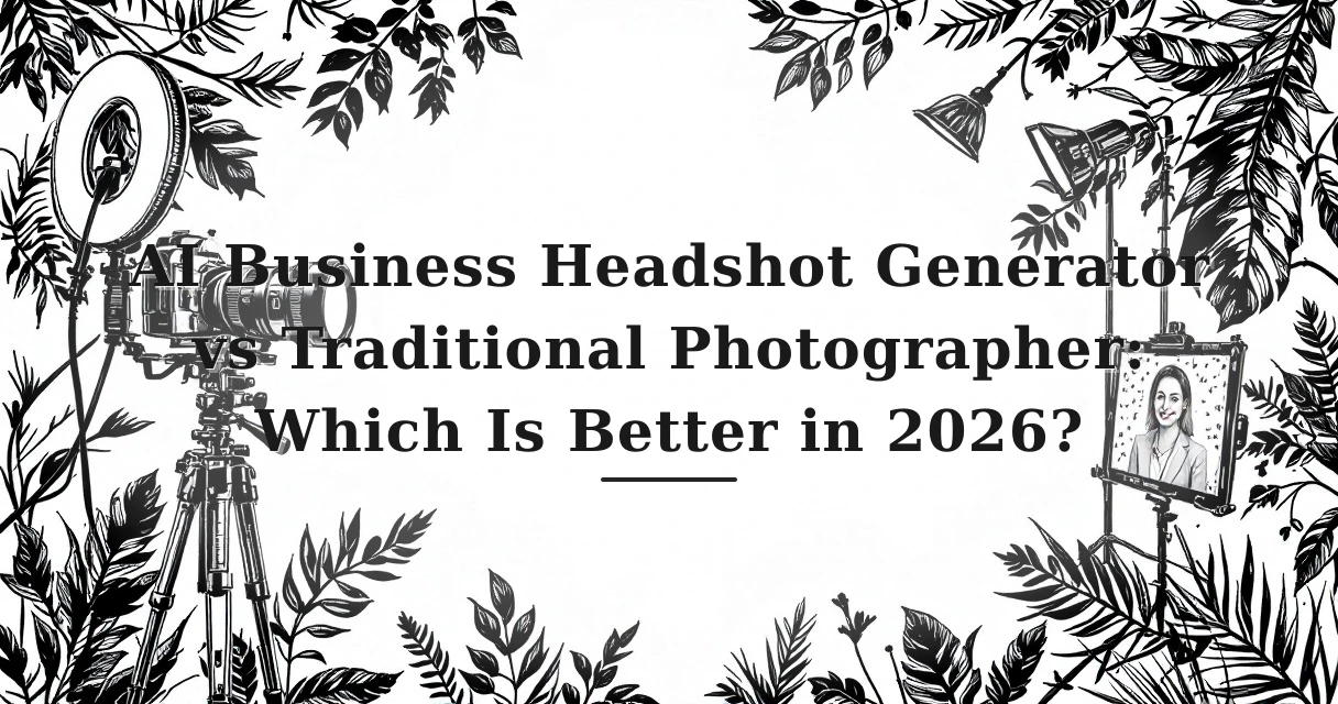 AI Business Headshot Generator vs Traditional Photographer: Which Is Better in 2026?