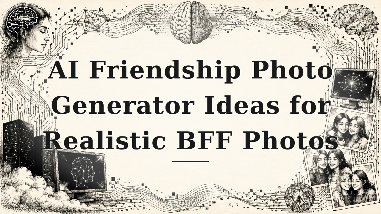 AI Friendship Photo Generator Ideas for Realistic BFF Photos