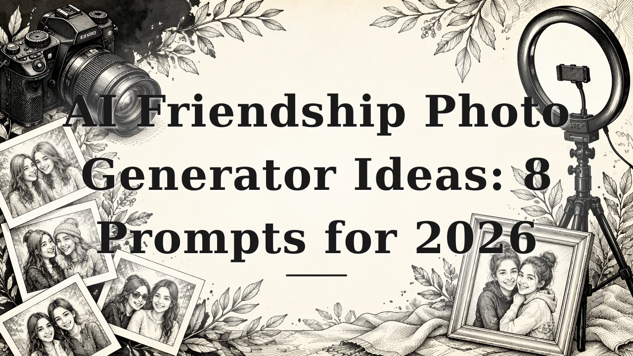 AI Friendship Photo Generator Ideas: 8 Prompts for 2026