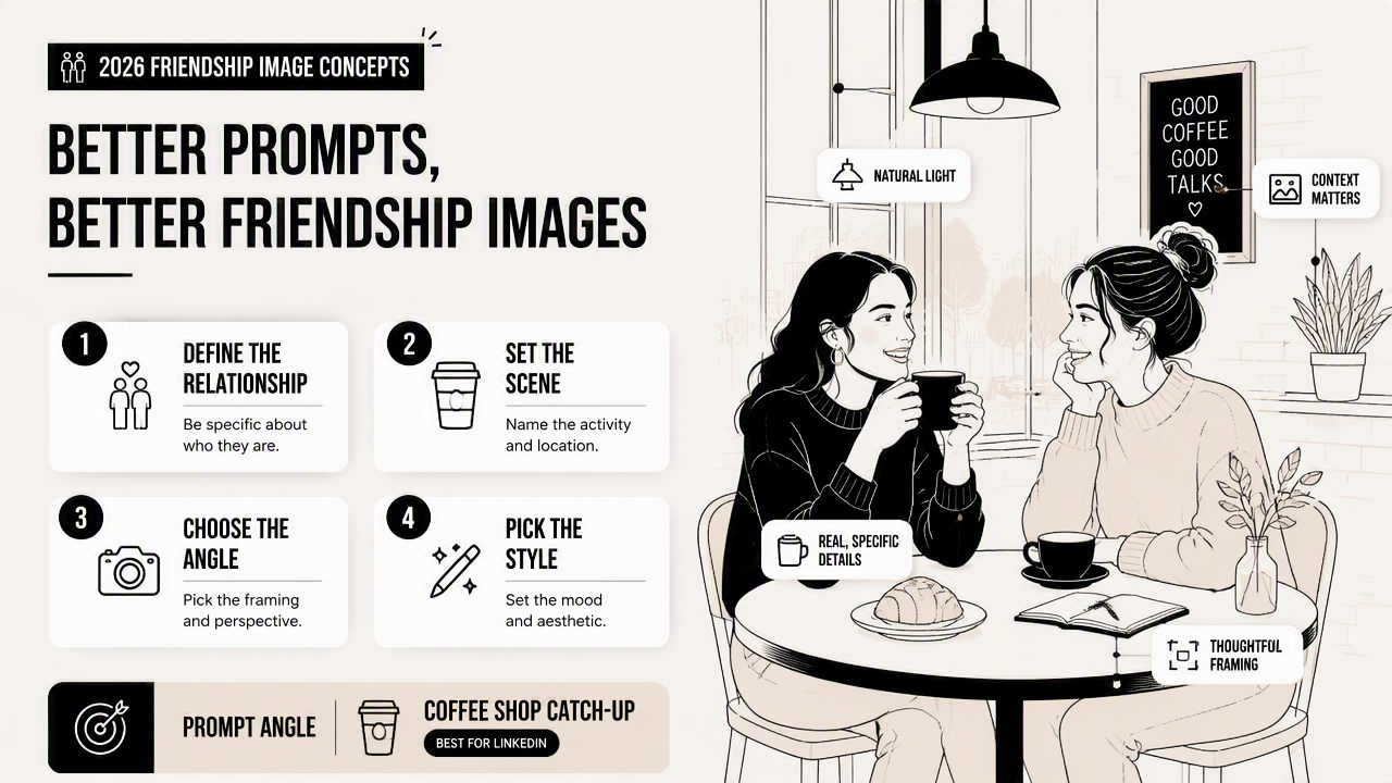 Illustration for Best AI friendship photo generator ideas for 2026