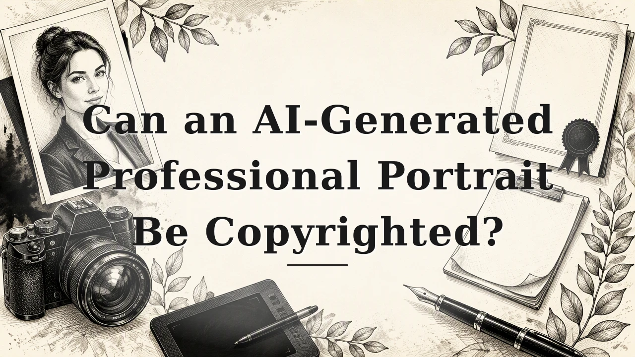 Can an AI-Generated Professional Portrait Be Copyrighted?