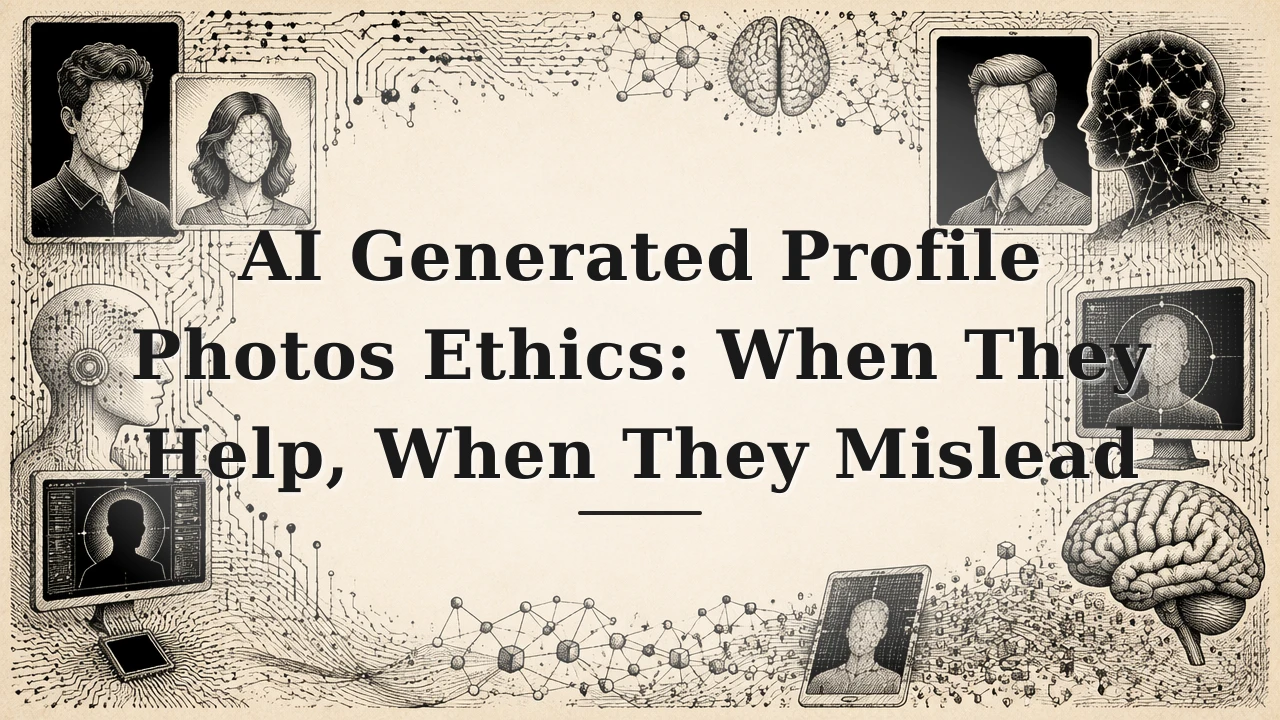 AI Generated Profile Photos Ethics: When They Help, When They Mislead