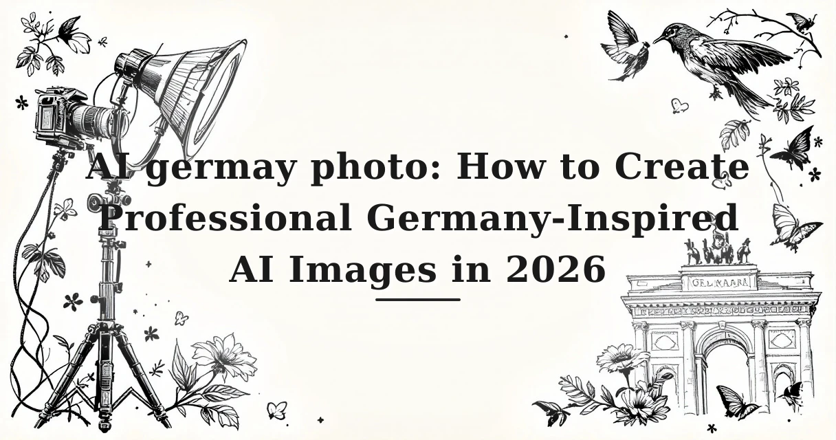 AI germay photo: How to Create Professional Germany-Inspired AI Images in 2026