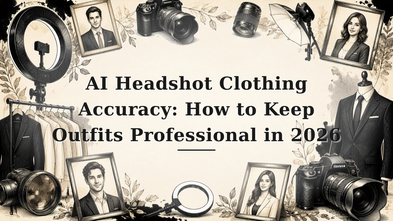 AI Headshot Clothing Accuracy: How to Keep Outfits Professional in 2026