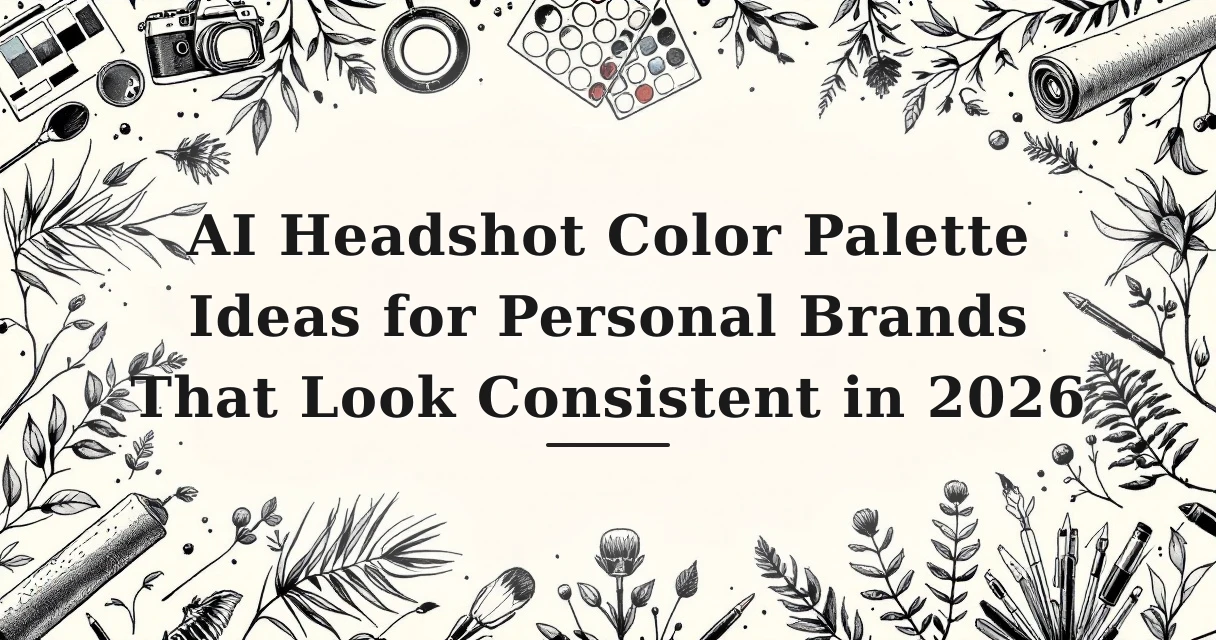 AI Headshot Color Palette Ideas for Personal Brands That Look Consistent in 2026