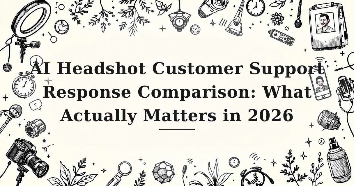 AI Headshot Customer Support Response Comparison: What Actually Matters in 2026