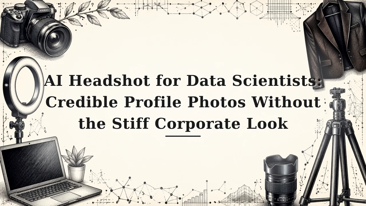 AI Headshot for Data Scientists: Credible Profile Photos Without the Stiff Corporate Look