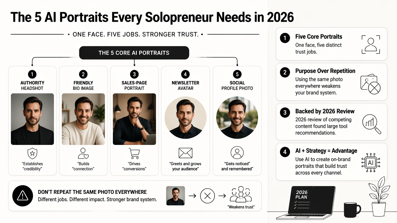 Illustration for The five-image set every solopreneur should create