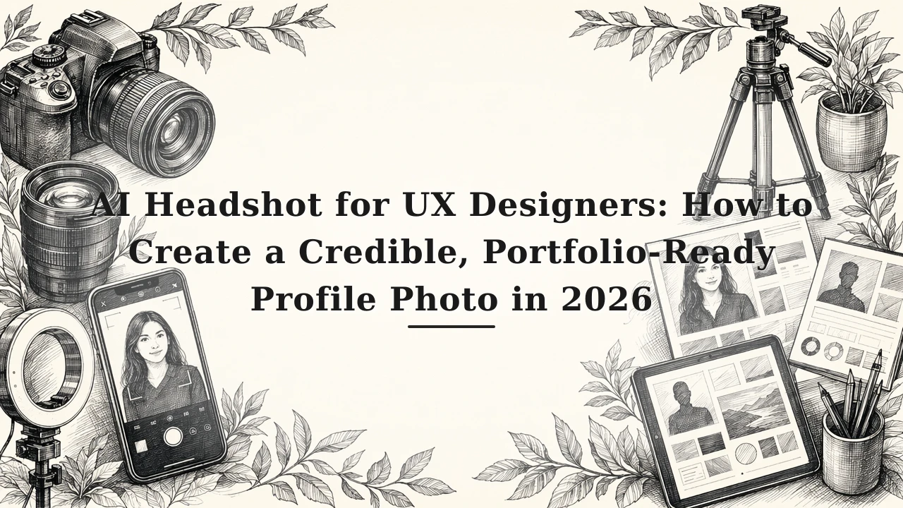 AI Headshot for UX Designers: How to Create a Credible, Portfolio-Ready Profile Photo in 2026