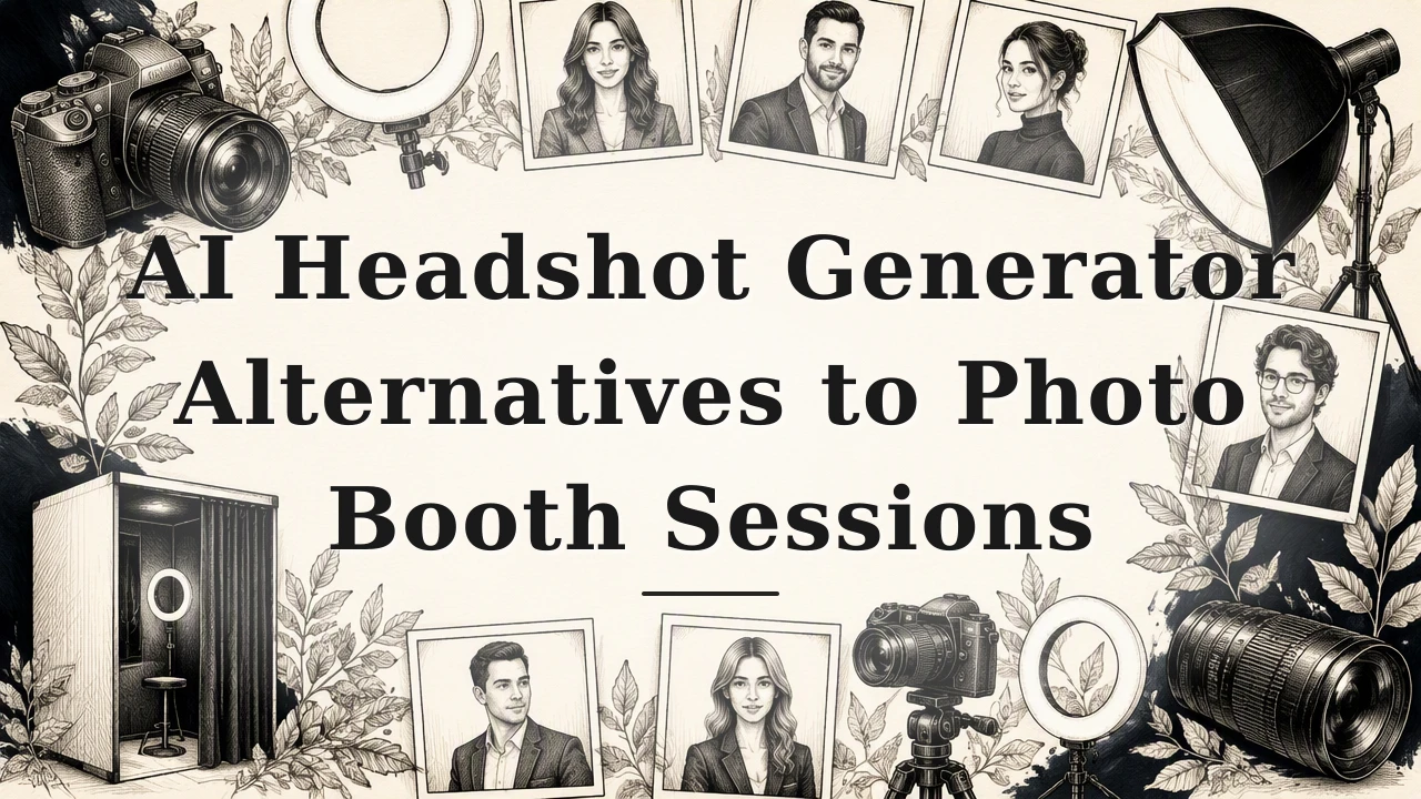 AI Headshot Generator Alternatives to Photo Booth Sessions
