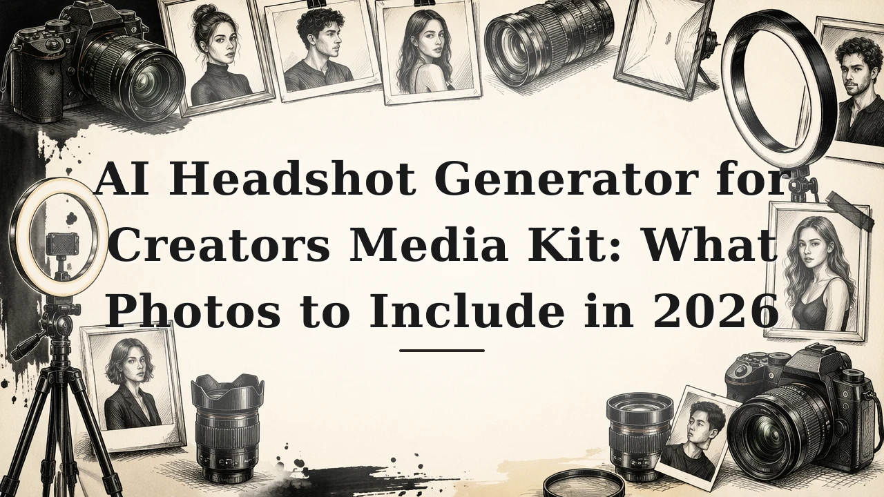 AI Headshot Generator for Creators Media Kit: What Photos to Include in 2026
