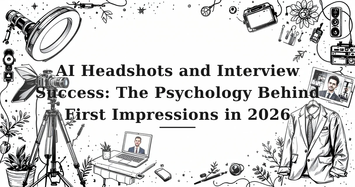 AI Headshots and Interview Success: The Psychology Behind First Impressions in 2026