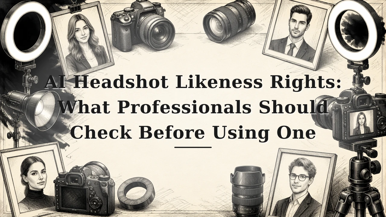 AI Headshot Likeness Rights: What Professionals Should Check Before Using One