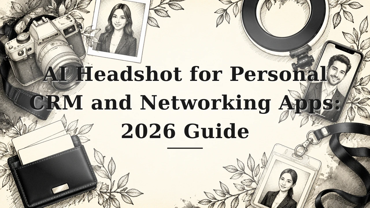 AI Headshot for Personal CRM and Networking Apps: 2026 Guide