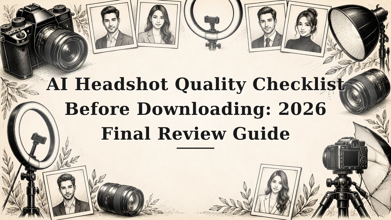 AI Headshot Quality Checklist Before Downloading: 2026 Final Review Guide