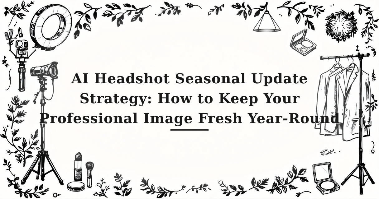 AI Headshot Seasonal Update Strategy: How to Keep Your Professional Image Fresh Year-Round