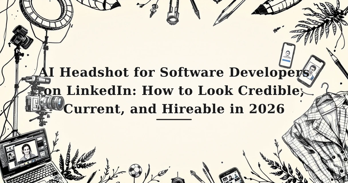 AI Headshot for Software Developers on LinkedIn: How to Look Credible, Current, and Hireable in 2026