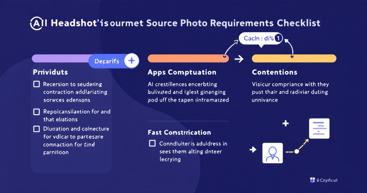 AI Headshot Source Photo Requirements Checklist (2026 Guide)