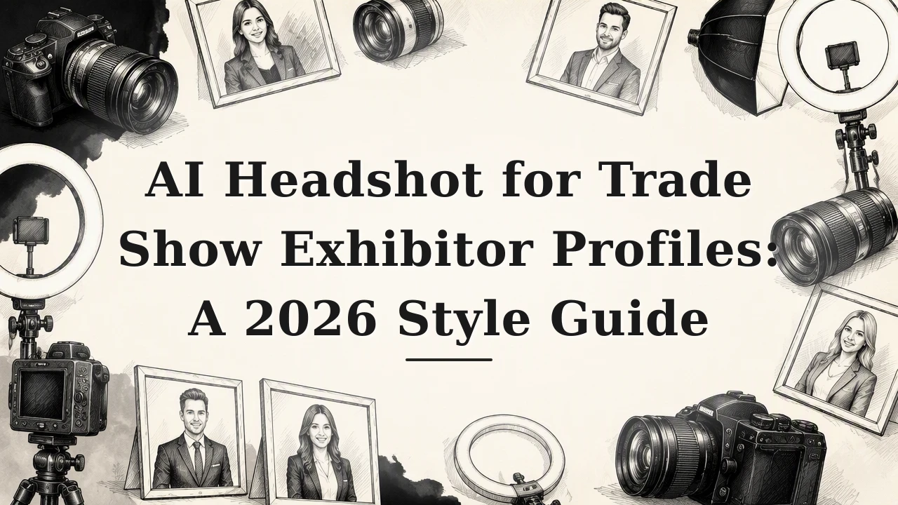 AI Headshot for Trade Show Exhibitor Profiles: A 2026 Style Guide