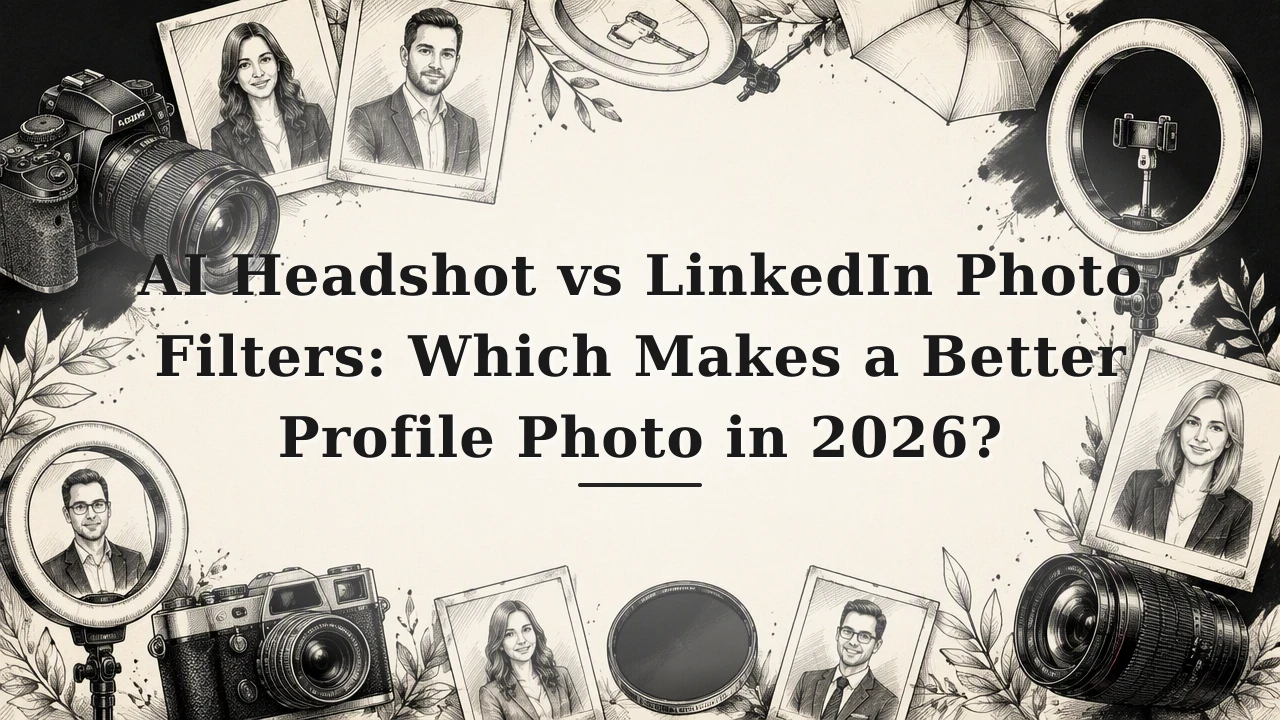 AI Headshot vs LinkedIn Photo Filters: Which Makes a Better Profile Photo in 2026?