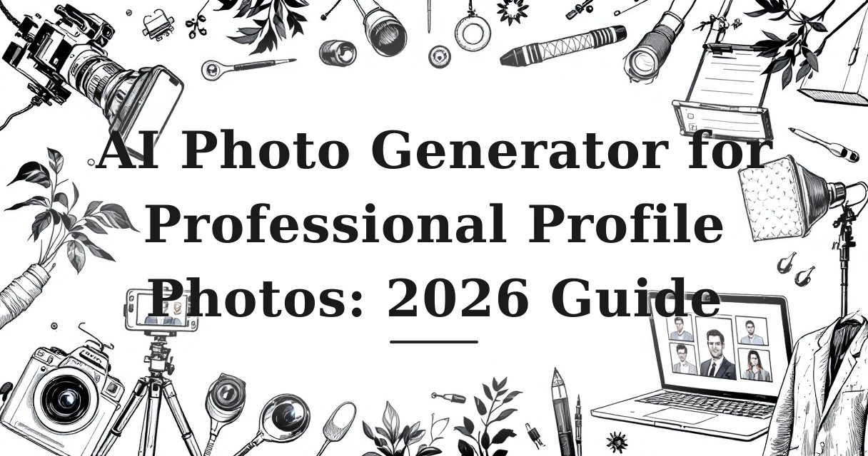 AI Photo Generator for Professional Profile Photos: 2026 Guide