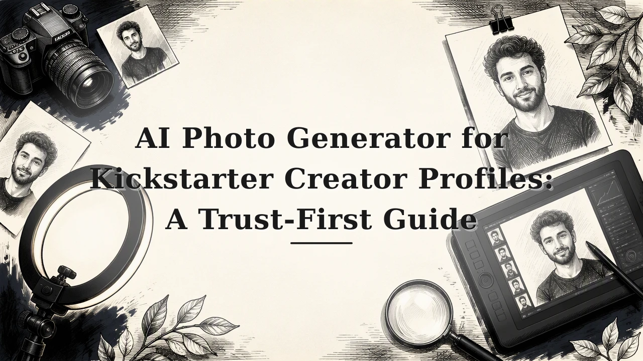 AI Photo Generator for Kickstarter Creator Profiles: A Trust-First Guide