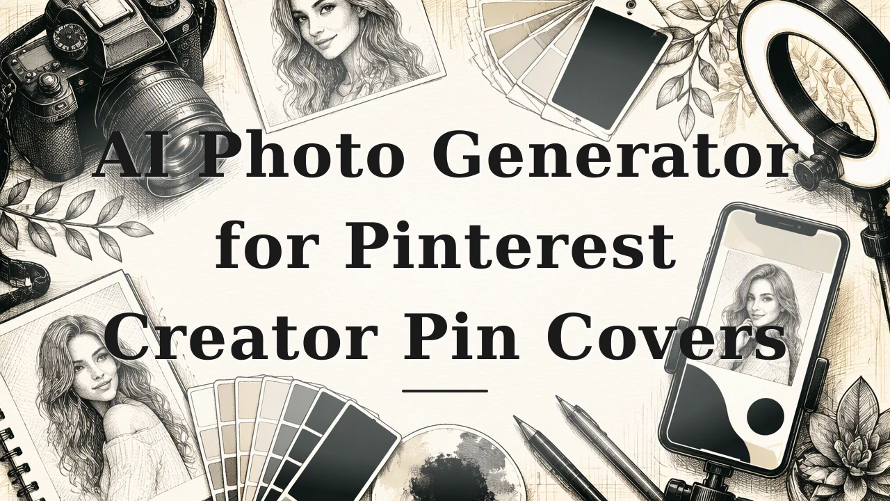AI Photo Generator for Pinterest Creator Pin Covers