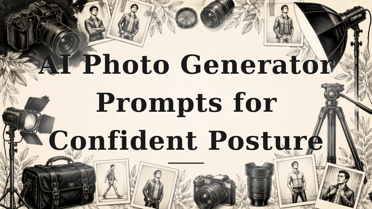 AI Photo Generator Prompts for Confident Posture