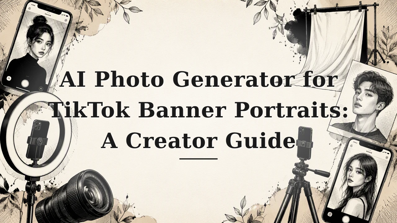 AI Photo Generator for TikTok Banner Portraits: A Creator Guide