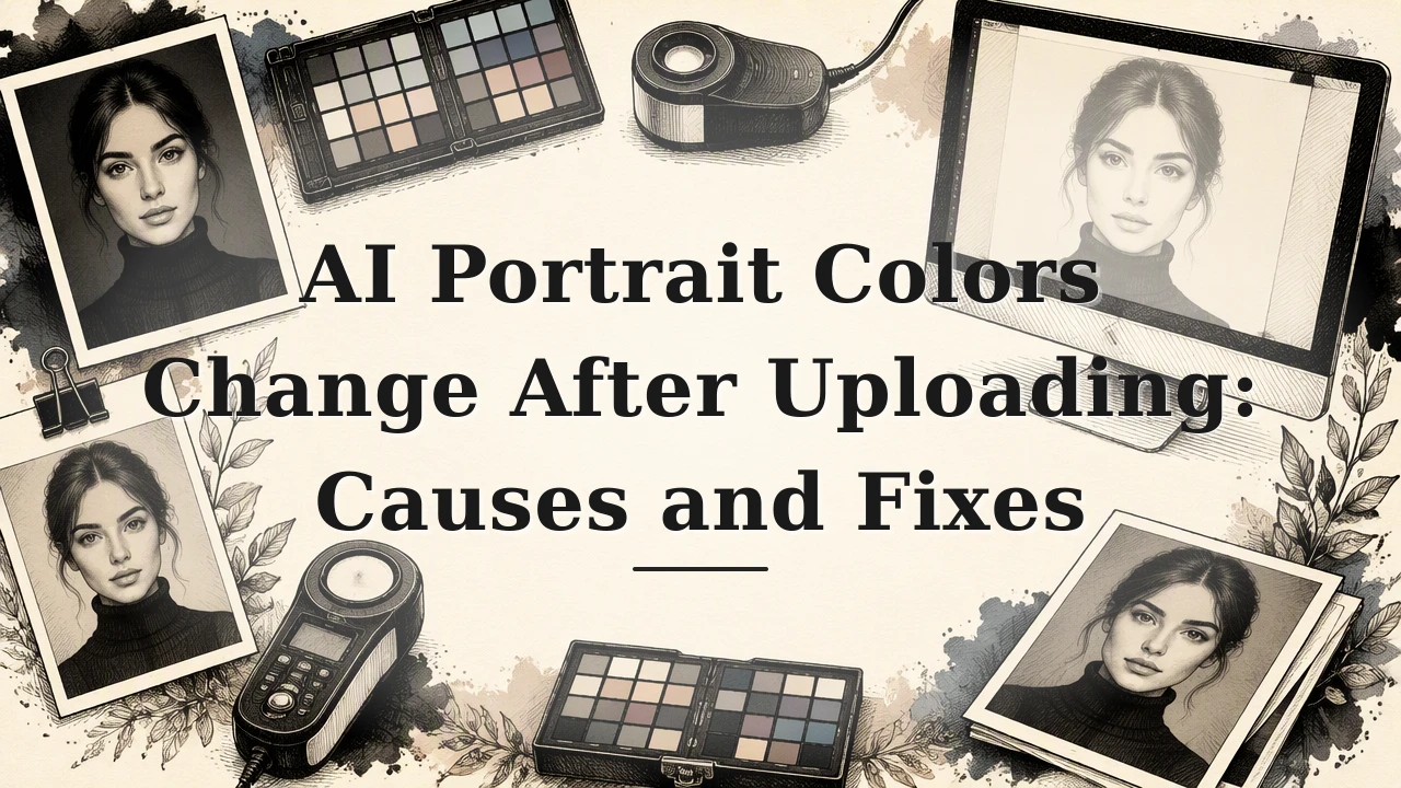 AI Portrait Colors Change After Uploading: Causes and Fixes