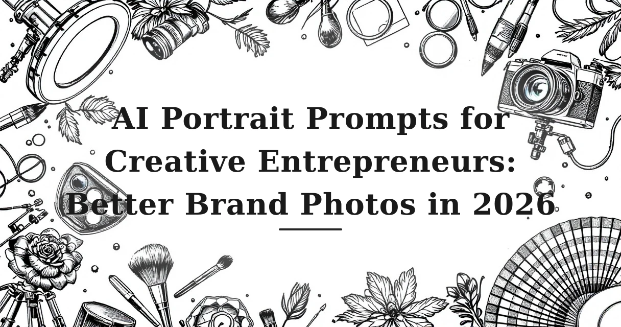 AI Portrait Prompts for Creative Entrepreneurs: Better Brand Photos in 2026