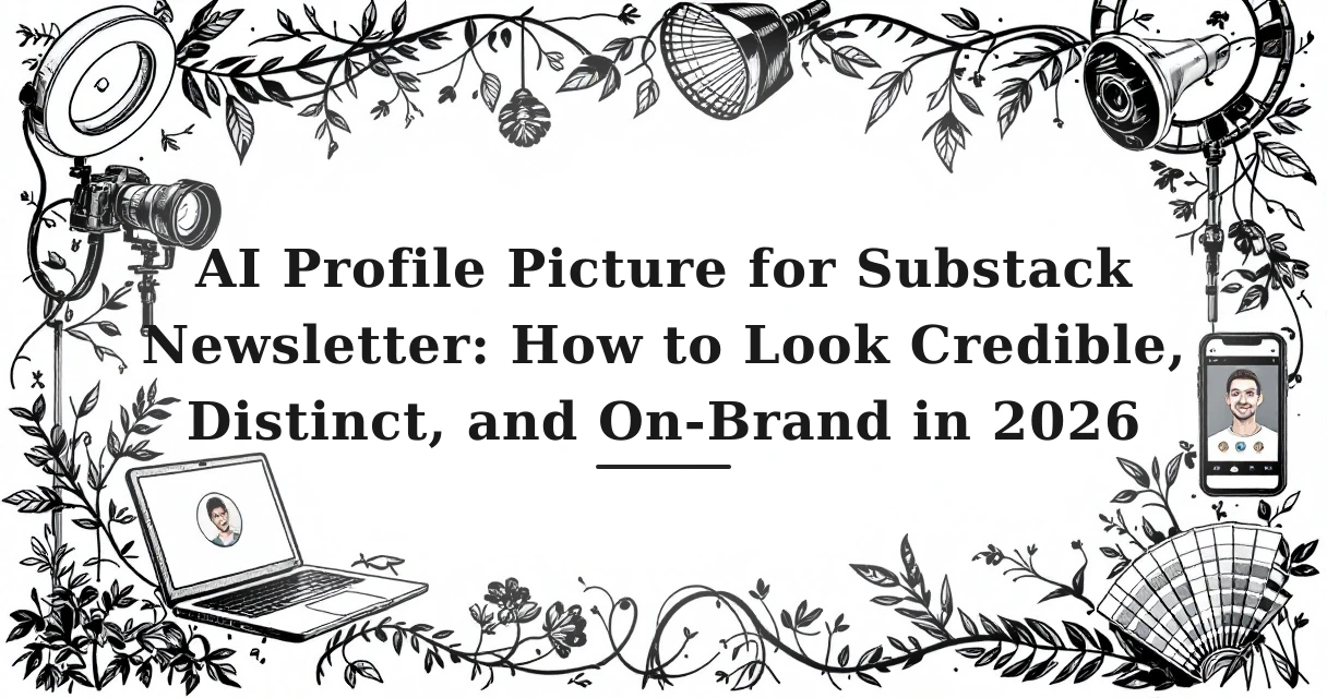 AI Profile Picture for Substack Newsletter: How to Look Credible, Distinct, and On-Brand in 2026