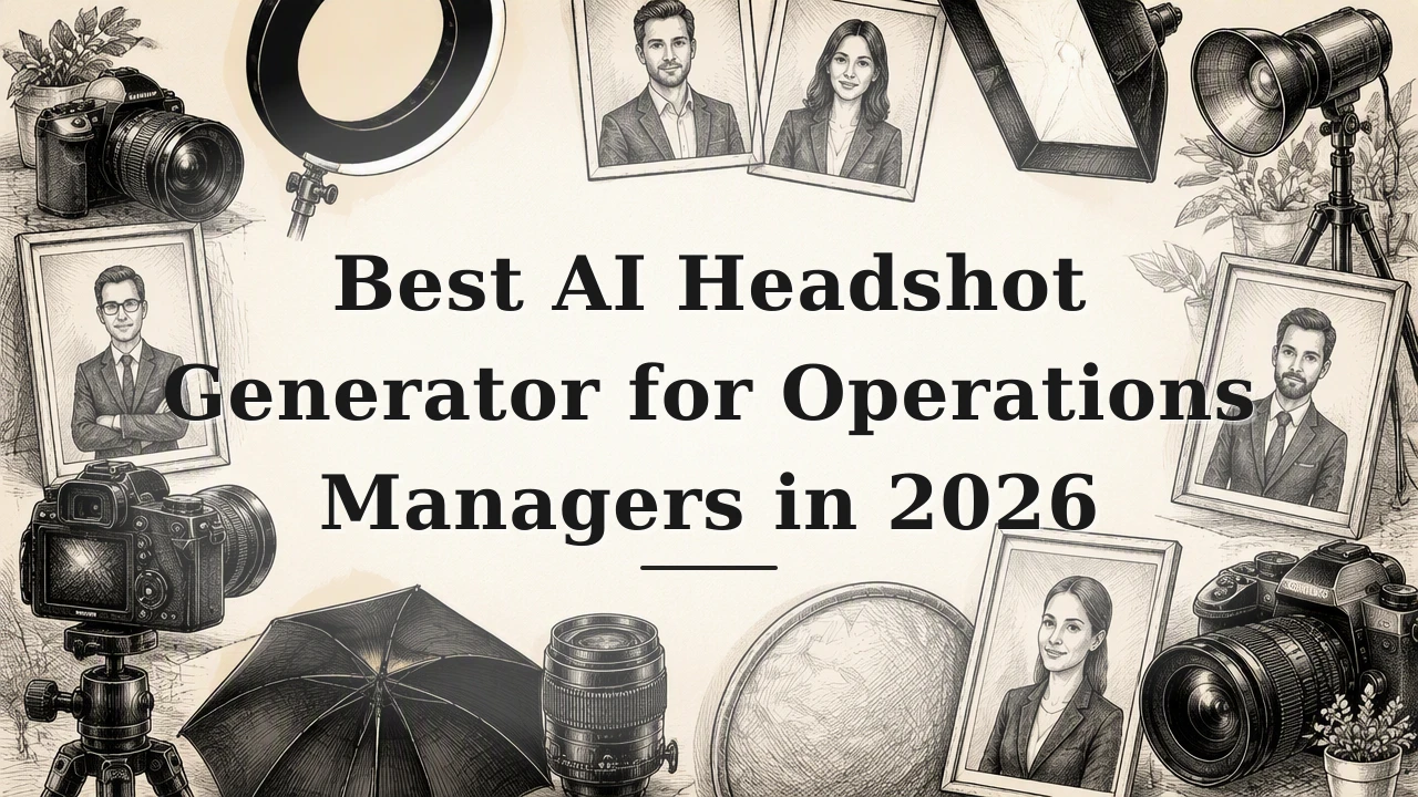 Best AI Headshot Generator for Operations Managers in 2026