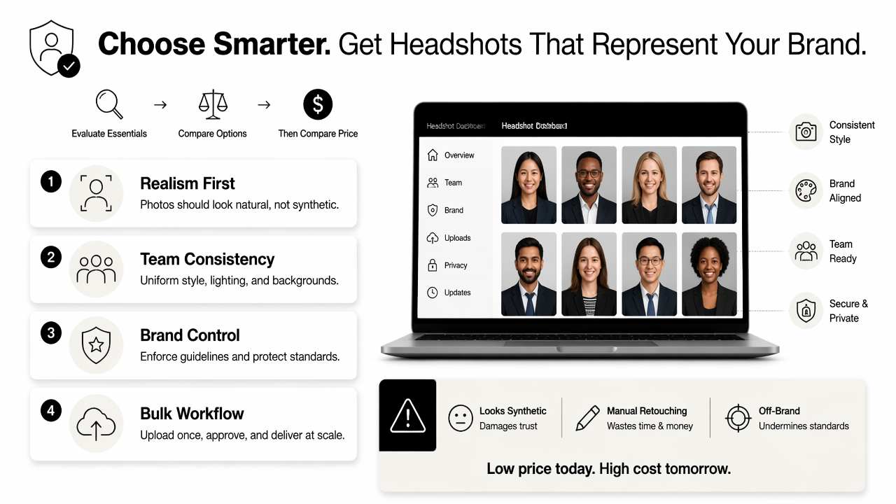 Illustration for How should sales admins choose a headshot tool?