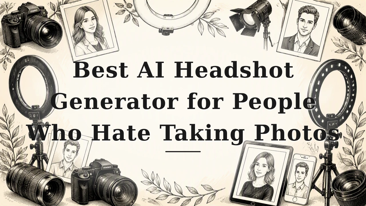 Best AI Headshot Generator for People Who Hate Taking Photos