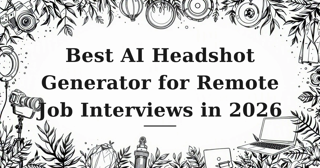 Best AI Headshot Generator for Remote Job Interviews in 2026