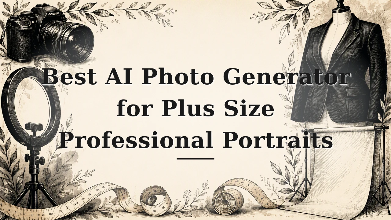 Best AI Photo Generator for Plus Size Professional Portraits