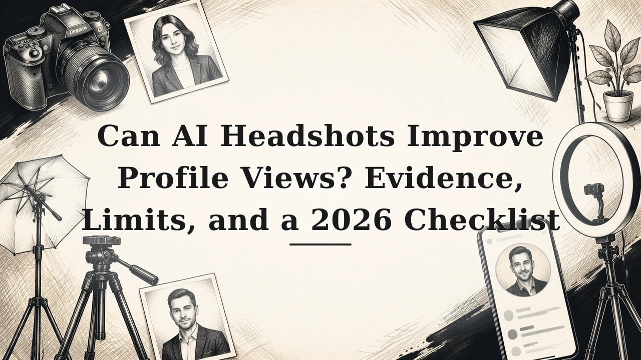 Can AI Headshots Improve Profile Views? Evidence, Limits, and a 2026 Checklist