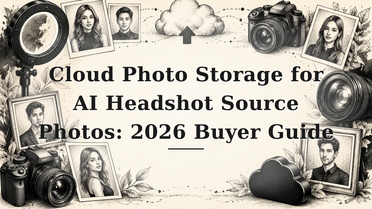 Cloud Photo Storage for AI Headshot Source Photos: 2026 Buyer Guide