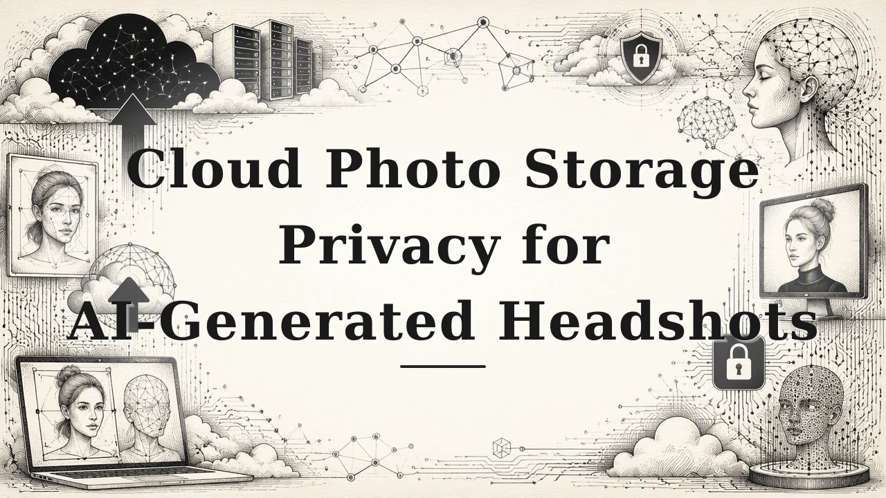 Cloud Photo Storage Privacy for AI-Generated Headshots