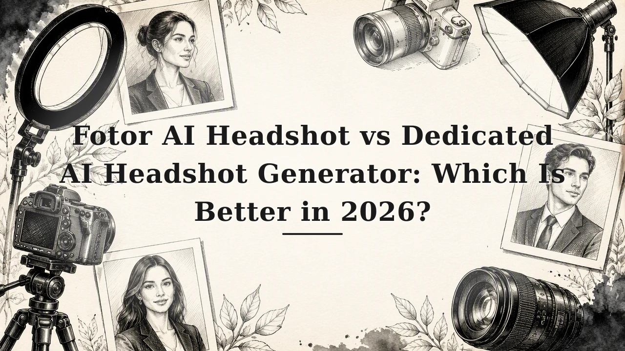 Fotor AI Headshot vs Dedicated AI Headshot Generator: Which Is Better in 2026?