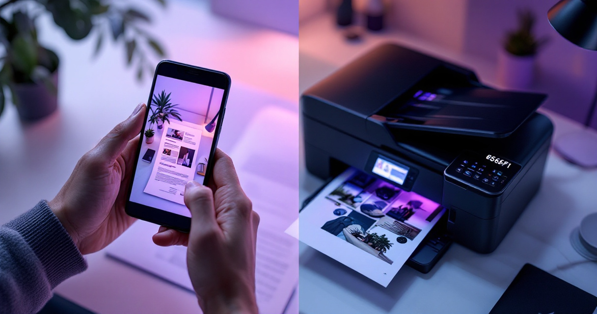 Digital smartphone photo capture compared to professional printed passport photos for German visa applications