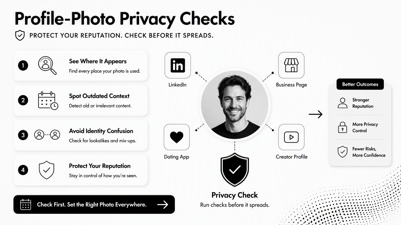 Illustration for How profile-photo privacy checks protect reputation