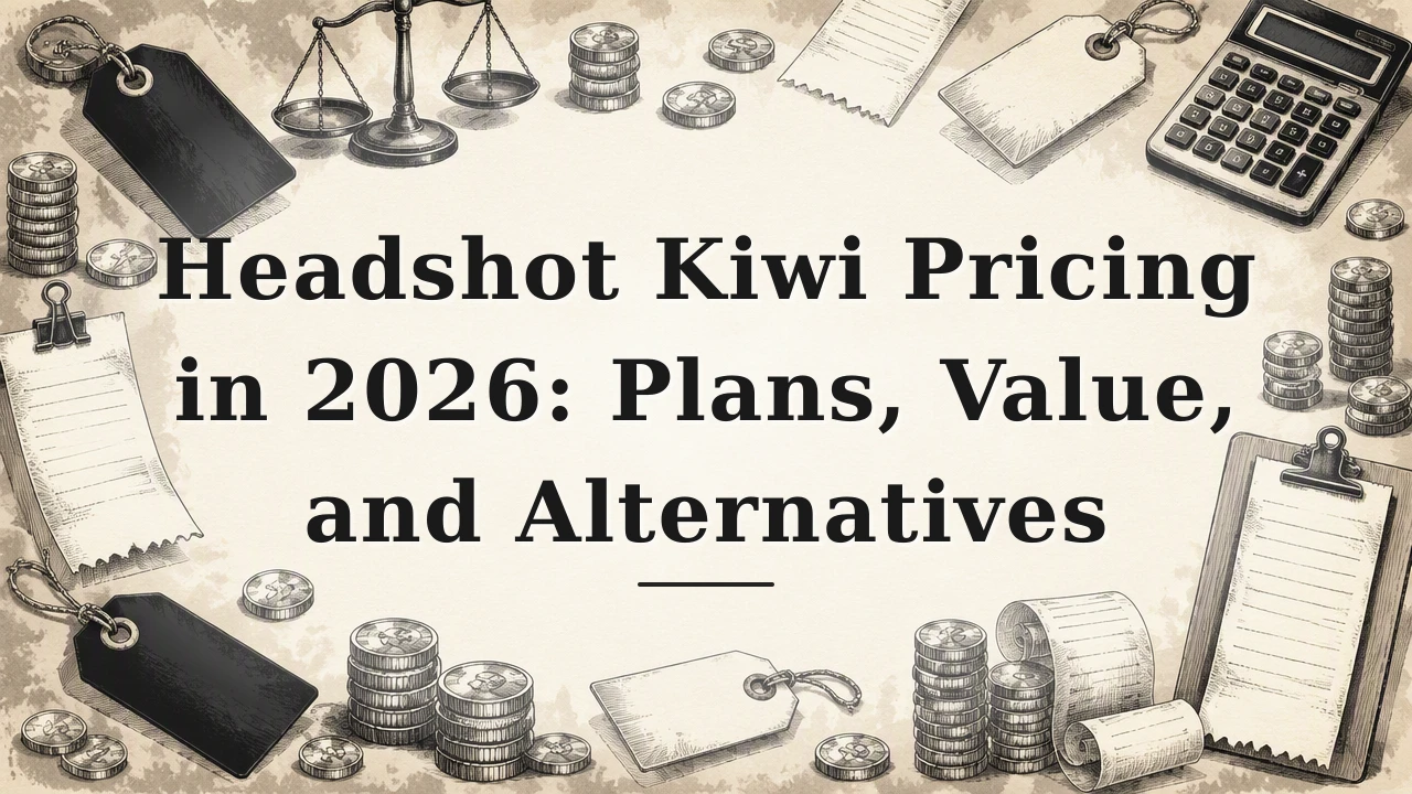 Headshot Kiwi Pricing in 2026: Plans, Value, and Alternatives