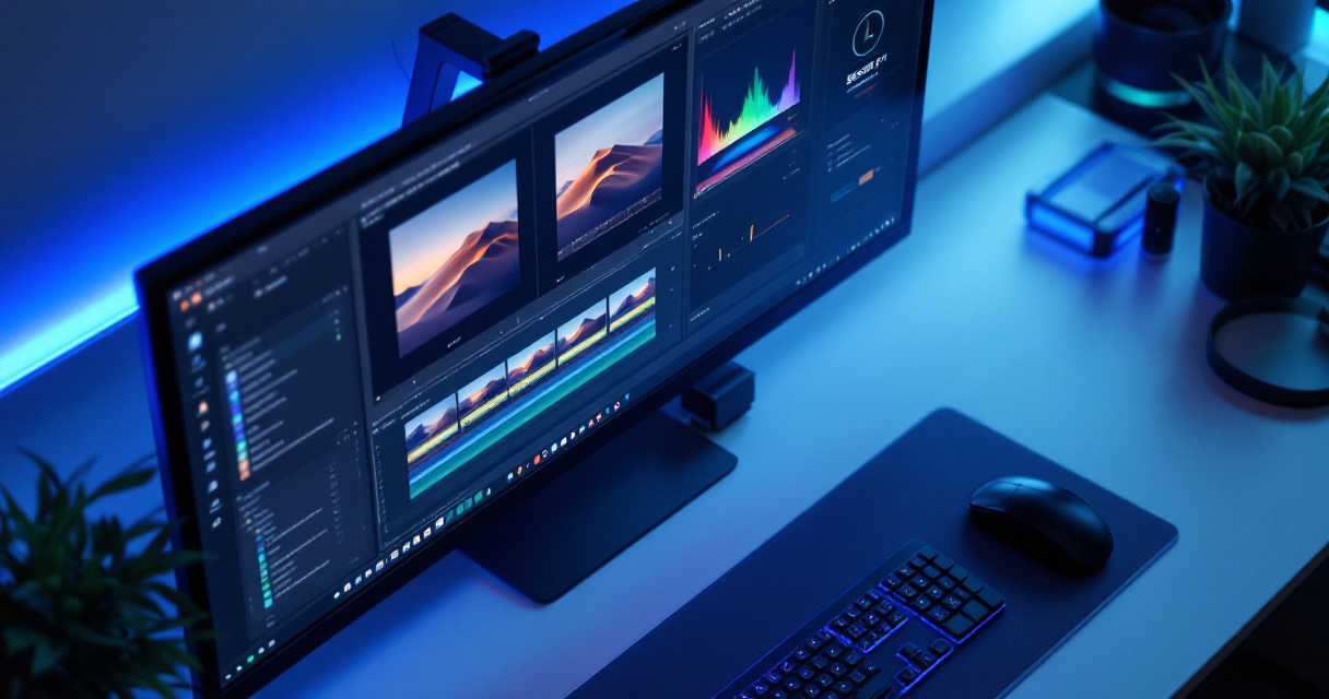 professional photo editing workspace monitor cropping tools dating photo optimization technical setup