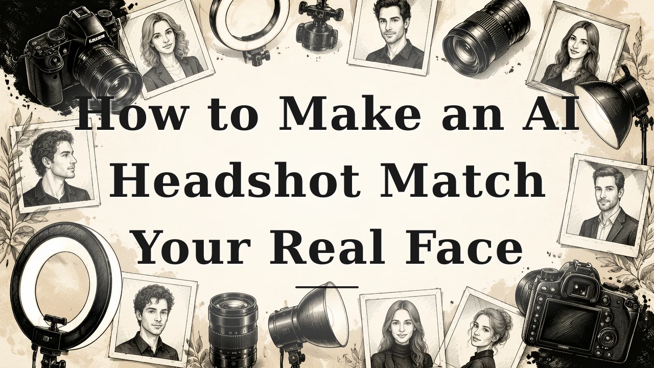 How to Make an AI Headshot Match Your Real Face