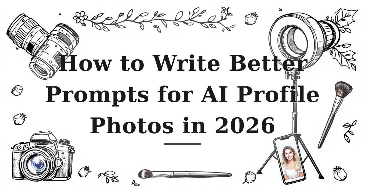How to Write Better Prompts for AI Profile Photos in 2026